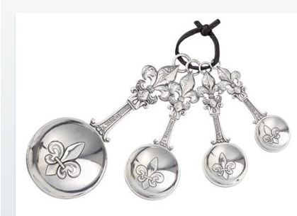 MEASURING SPOON, FLEUR DE LIS